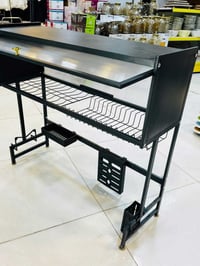 سلة مواعين • طابق واحد • اسود