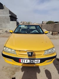 سياره بيجو بارص موديل 15 رقم بغداد جديد هيئه مصفره السعر ٤٣ بيها مجال ...