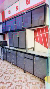 كاونتر ٣ قطع • ٣ متر • مرمر جديد