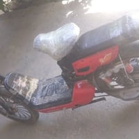 بايسكل شحن 2024    5 بطاريات نضيفات   البايسكل كله شغال كهربائيات كله ...