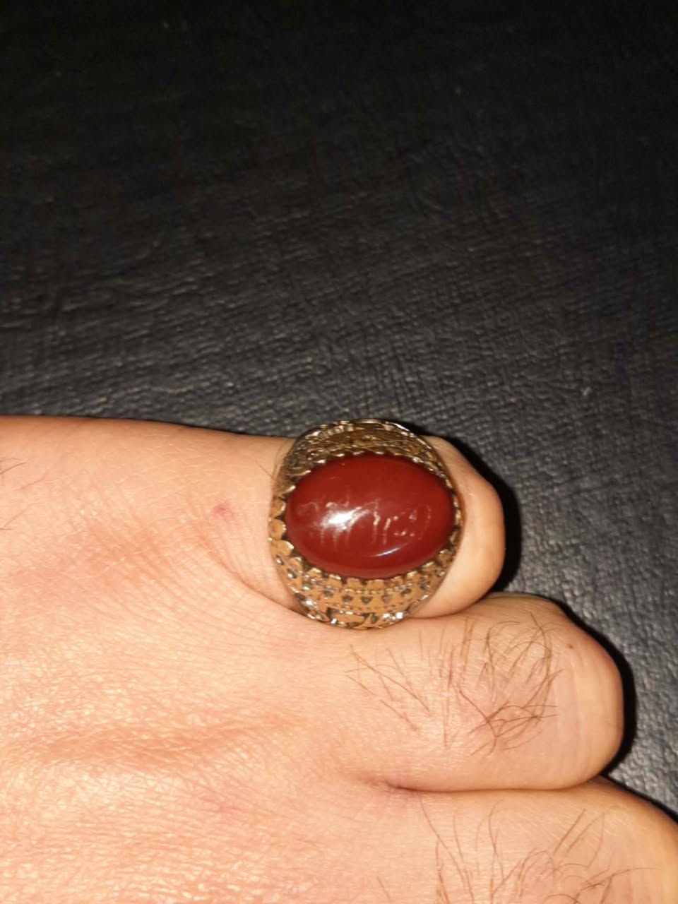 للبيع عقيق أحمر. منقوش نحاس. بغداد البياع.


**إذا كنت صاحب هذا الإعلان وتريد حذفه لأي سبب، رجاءا أرسل رسالة إلى الدعم الفني**