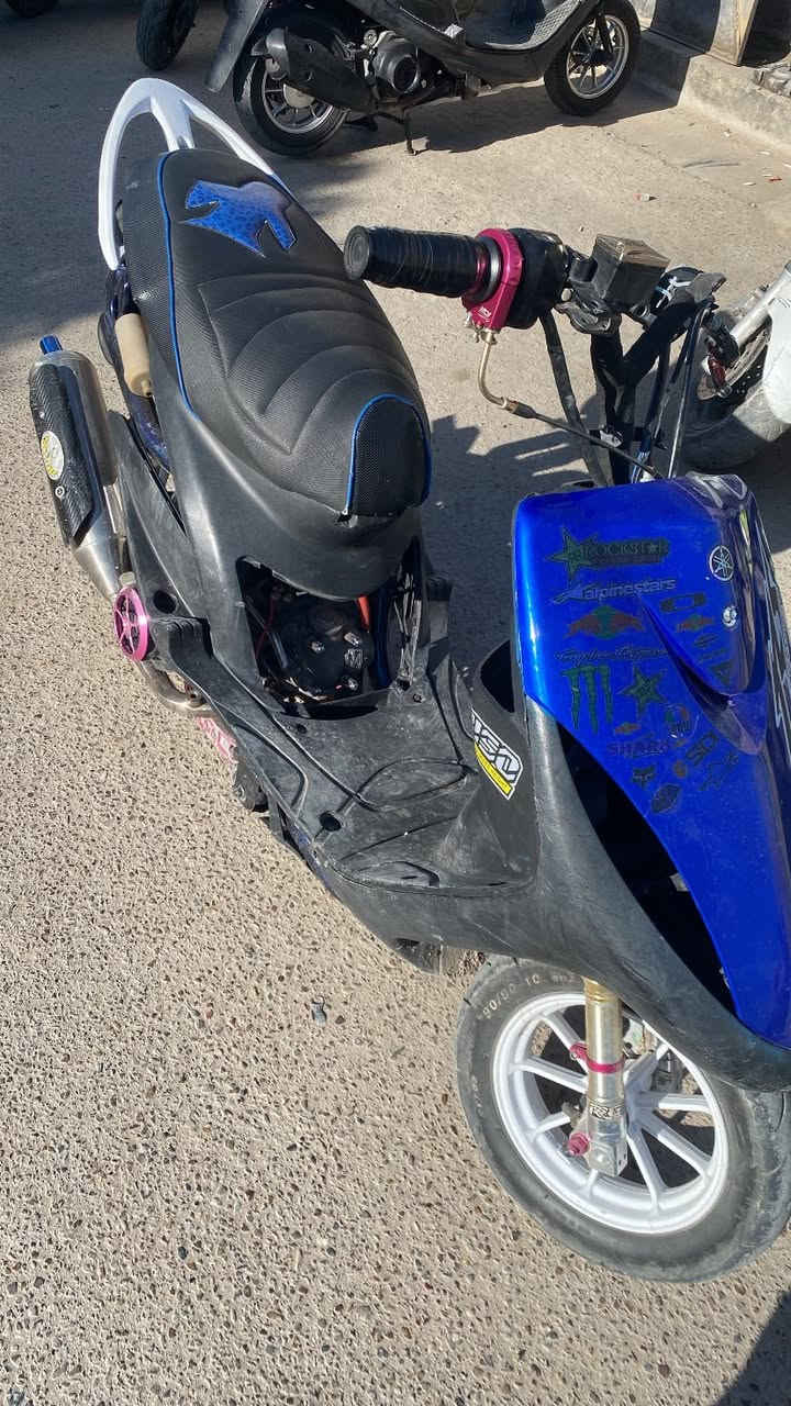 عدله للبيع دراجه تعمير بيها هواي غراض شلعه ومعدل دراجه تخبل ناعمه نكره سلف بكل وقت تزويدها موضح بلفديو وصور سعر ٥٥٠ وبيها مجال قليل مكاني بياع حي الشهداء ***********
