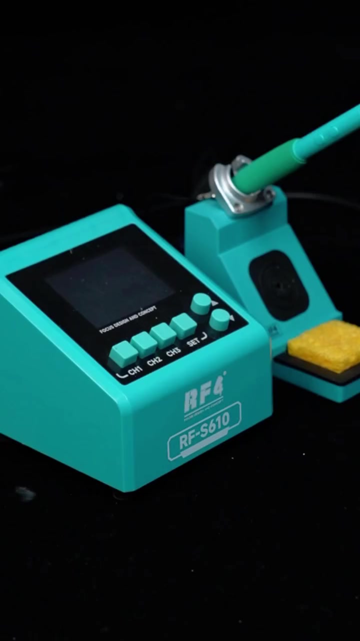 Tired of burnt tips and unstable temps? 😩

Meet the RF-S610 Smart Soldering Station:
✅ Auto-sleep to protect your tips
✅ Memory presets for quick changes
✅ Live temp curves for total control
Perfect for high-frequency repairs!
#PhoneRepair  #SolderingStation  #RF4 #S610


**إذا كنت صاحب هذا الإعلان وتريد حذفه لأي سبب، رجاءا أرسل رسالة إلى الدعم الفني**