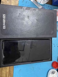S20 Ultra 5g  فقط الضهر مستبدل ومفطور الجهاز كل عيب مابي شرط الفحص  ذا...