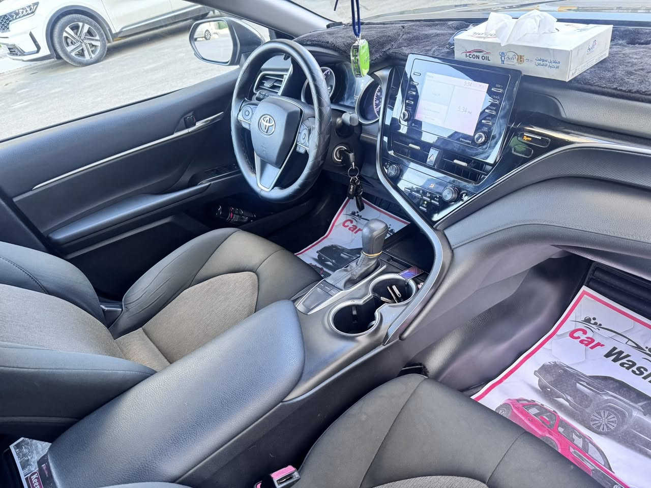 سلام عليكم /للبيع كامري 2023 امريكي حادث بنيد بدون دواخل بدون إرباك ماشيه (١١٩ الف كيلو)مواصفات السياره 
LE
١- رادار امامي 
٢-تحكم أسيترن 
٣-كروس سرعه وتحديد مسار 
٤-شاشه كبيره 
٥-كشن السايق كهرباء 
٦- كاميرا خلفيه 
٧-السعر 175 بيه مجال بسيط 
٨-رقم السياره أربيل باسمي تحويل وكالة حاضر 
للاستفسار الاتصال على الرقم (***********)
