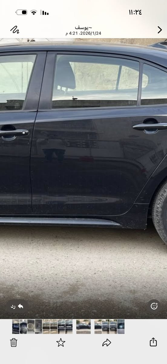 كورلا ٢٠٢٢ محرك ٢٠٠٠ حادثها موجود بالصوره السياره جديده مكان السياره بغداد كراده السعر ١٤٠ وبيها مجال رقم أربيل باسم عربي اتريد وكالة تحويل هاتف ***********
