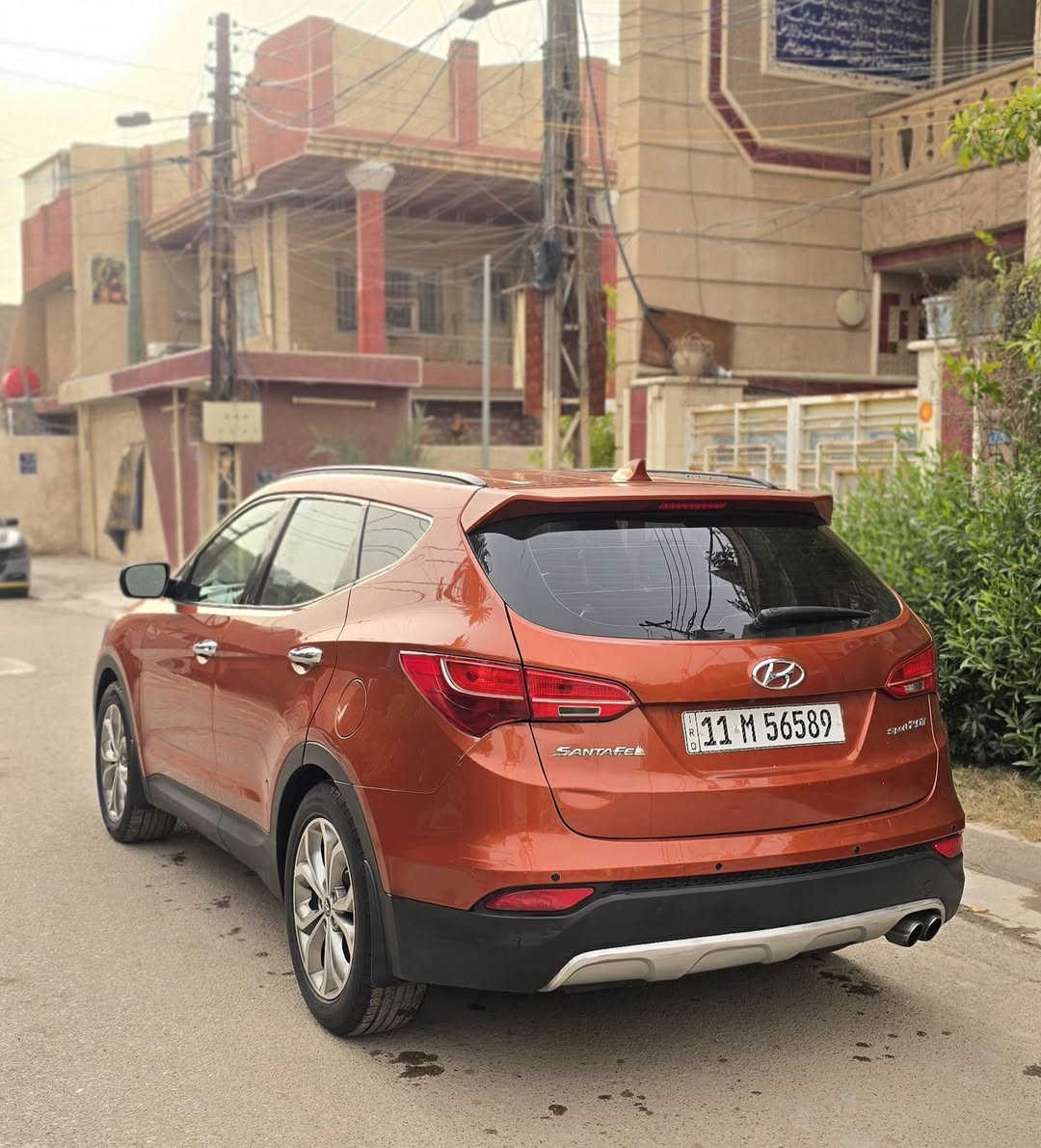 سنتافي ٢٠١٣ وارد امريكي حادثه جاملغ امامي ايمن فقط سيارة جديدة لوك ماشيه ١٣٠/الف حقيقي  صور الحادث مرفقه بالمنشور
باسمي رقم بغداد انكليزي مشروع وطني مكينة ٤ سلندر تيربو 
تبريد قطعتين ثلج شاشه تاب كشنات تدفئه مكينة وكير مكفولات حداديه جديده تخم تاير جديد سيارة خير من الله مابيه اي نقص 
سيارة هواي بيه مواصفات 
مكانى بغداد السعر ١٣٥ رقم الهاتف ***********
