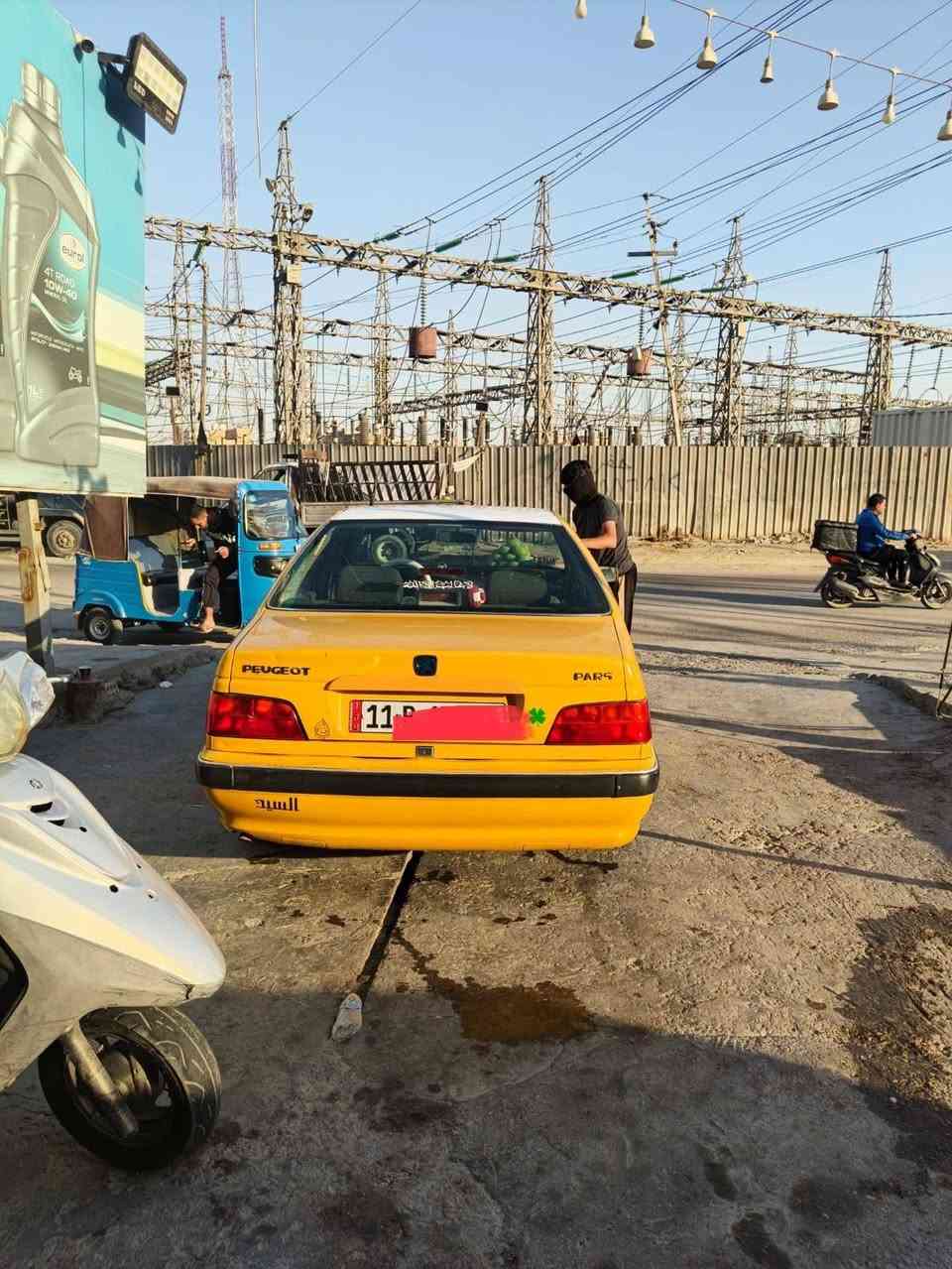 السلام عليكم بيجو بارص ٢٠١٢كير محرك كفاله تبريد تلج ماشيه ١٤٩الف بيها بنيد طاير وبدلته غيره هاذا كفاله 
تاير أبو الخط مصفره هيئه وغرامات بسمي تحويل ثاني يوم هزه جديده مكاني بغداد البلديات ***********
السعر ٣٨وبيها مجال للطيبين
