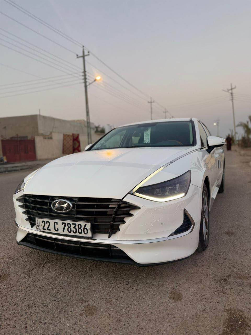 سوناتا 2020 
خليجي كفاله عامه 
سياره جديده وجاهزه 
رقم اربيل بسم شركه 
فول ماعدا الفتحه 
دواخل جلد مشمشي 
حساسات 
كامره دواره 
شاشه كبيره 
تحكم بالايت صعود ونزول 
لايت لد بلادي ابو لحاجب 
ويل كروم لبلادي 

*********** البصرة, العراق
