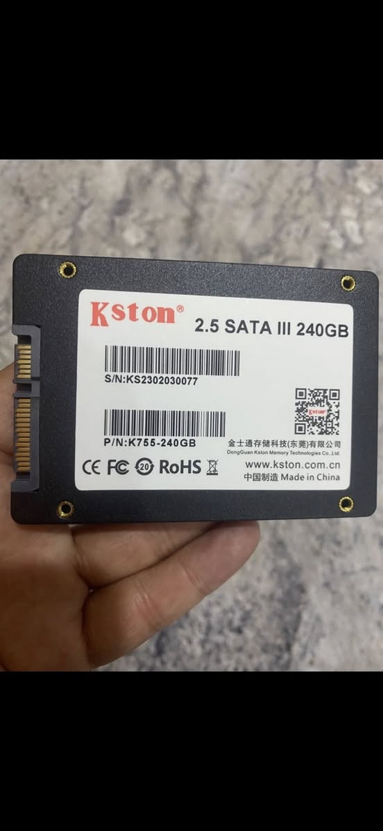 السلام عليكم هارد شلعة عدد 3 قطع كلهم جدد شرط الشغل السعر 77 الف شامل التوصيل سعر نهائي
samsung 128 كبكا
kston 240 كيكا
kingspec  m2 256 كيكا


**إذا كنت صاحب هذا الإعلان وتريد حذفه لأي سبب، رجاءا أرسل رسالة إلى الدعم الفني**