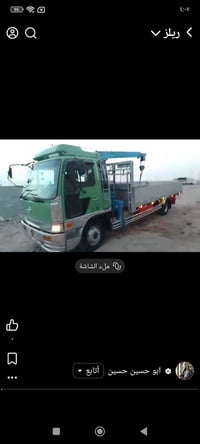 كرين للبيع انكرمكينه خطيه شاصي احمررقم كامل نكليزي موديل 95 مكفوله كفا...