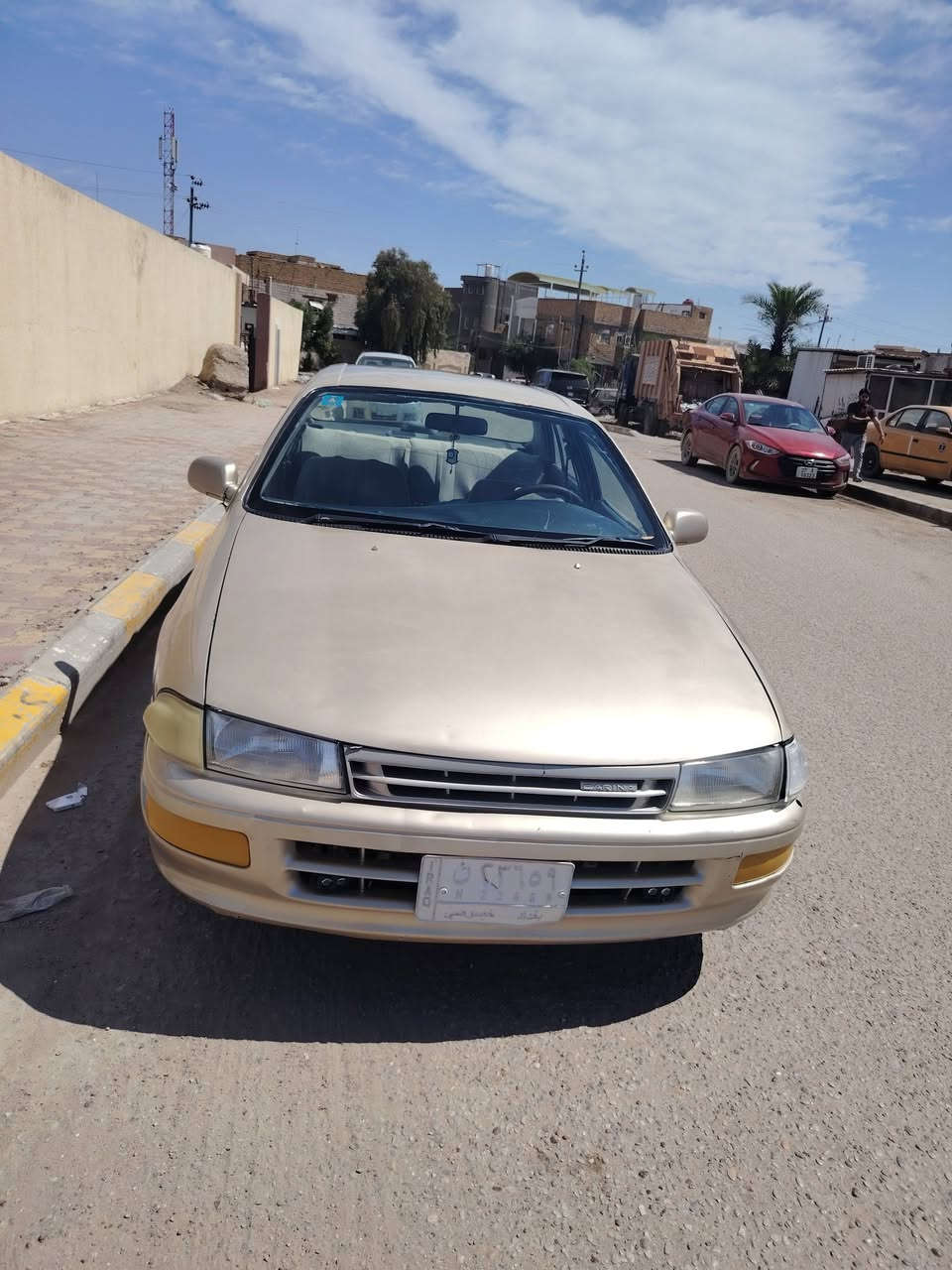 السلام عليكم
تيوتا كارينا للبيع1992
مكينه كير جدد اوتماتيك تخم تاير جديدحداديه
 كفاله من العيب الشرعي والضربه القويه صبغ جماليه فقط
تبريد شغال فقط الوجه عاطل
رقم بغداد مشروع وطني شرط تحويل
سنويه 29
راعيها بناصريه
سعر 36 بيها مجال قليل
مكانها ناصربه مركز
***********
***********
