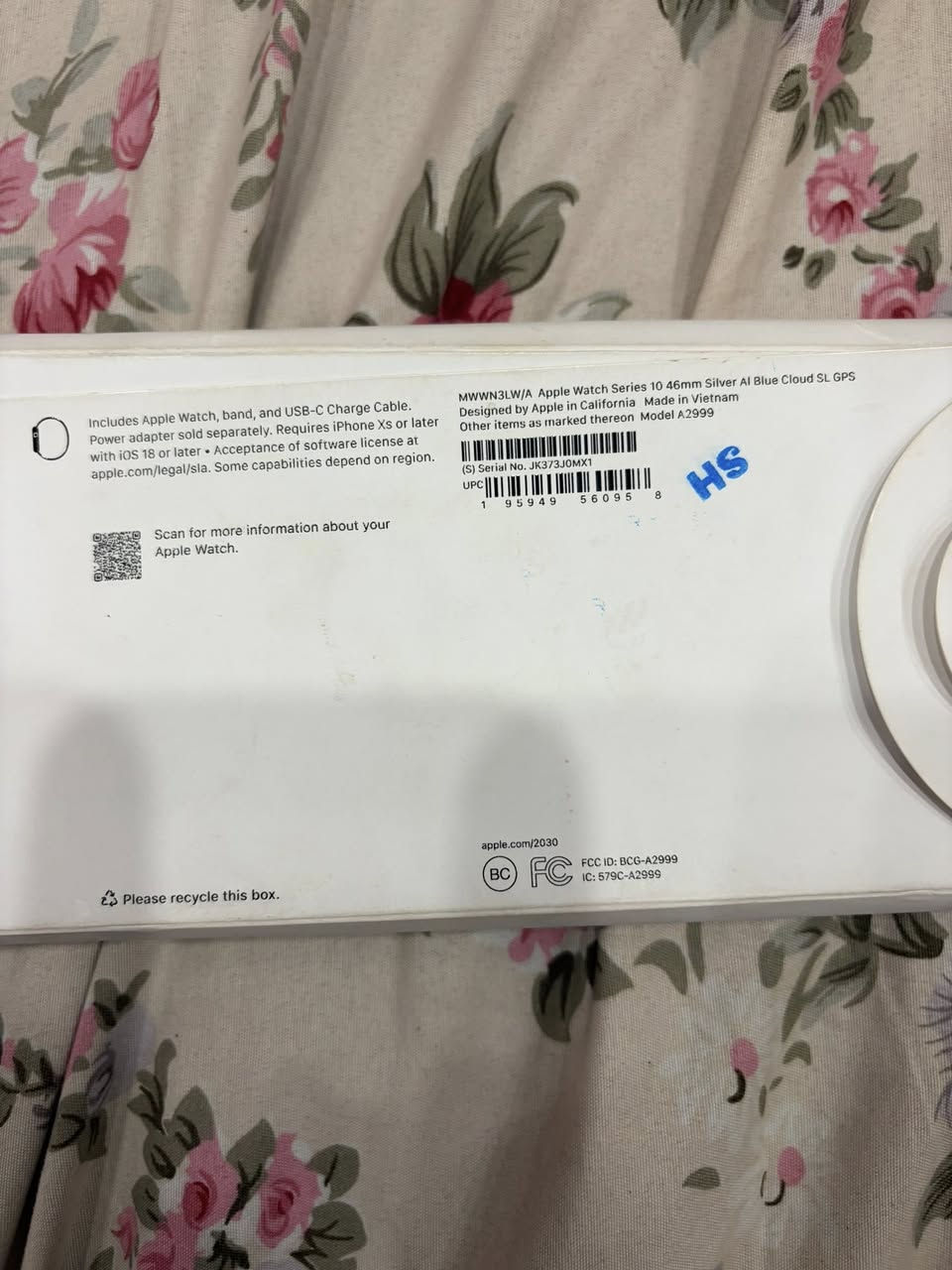 السلام عليكم
ابل ووتج الجيل 10 ، 46mm
الساعه بحالة ممتازه ، نضافتها فوول ، بيها شخوط كلش خفيفه اصلاً ممبينات 
البطاريه 100% 
يجي وياها الكيبل الاصلي + الكرتون و اكو لاصق شاشه عليها 
السعر 299 الف قفل
المكان النجف


**إذا كنت صاحب هذا الإعلان وتريد حذفه لأي سبب، رجاءا أرسل رسالة إلى الدعم الفني**