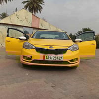 كيه سيراتو خليجيه موديل 2014 سياره فول مواصفات من عده البصمه  فتحت سقف...