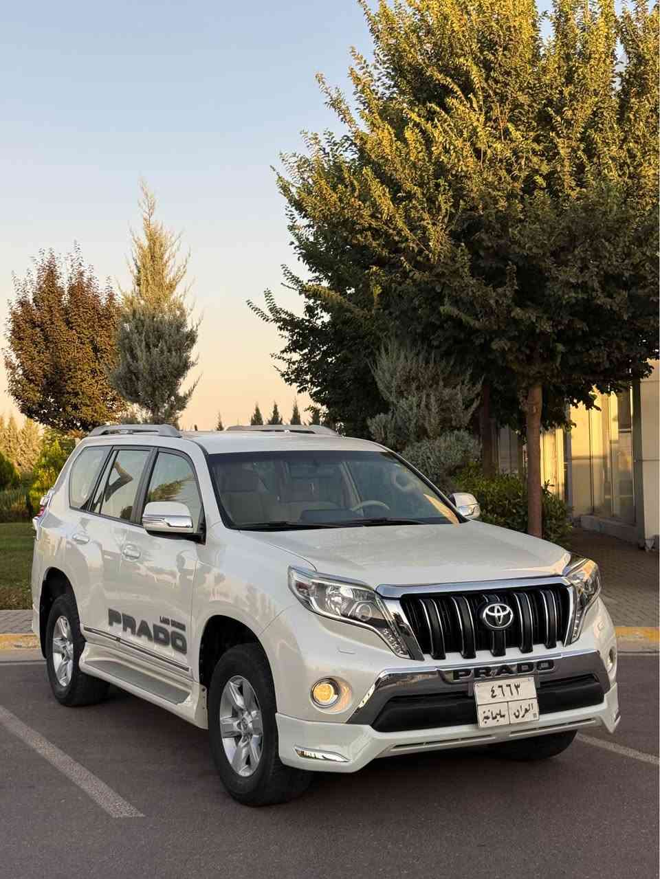 PRADO TXL 2014 CLiN
سەرەتا بەناوی خودا پڕادۆ ٢٠١٤ کلین 
مواسەفات TXL 
کوشن کارەبا
لایت ڕەش
تەبرید مەرکەزی 
سپێر لەکۆڵ 
ساردو چاڵ و شوختی نییە گێر و مەکینەی بەشەرت 
ناونیشان:سلێمانی
نرخ:283 گەڵا کەمێک مەجال
*********** Singapore
