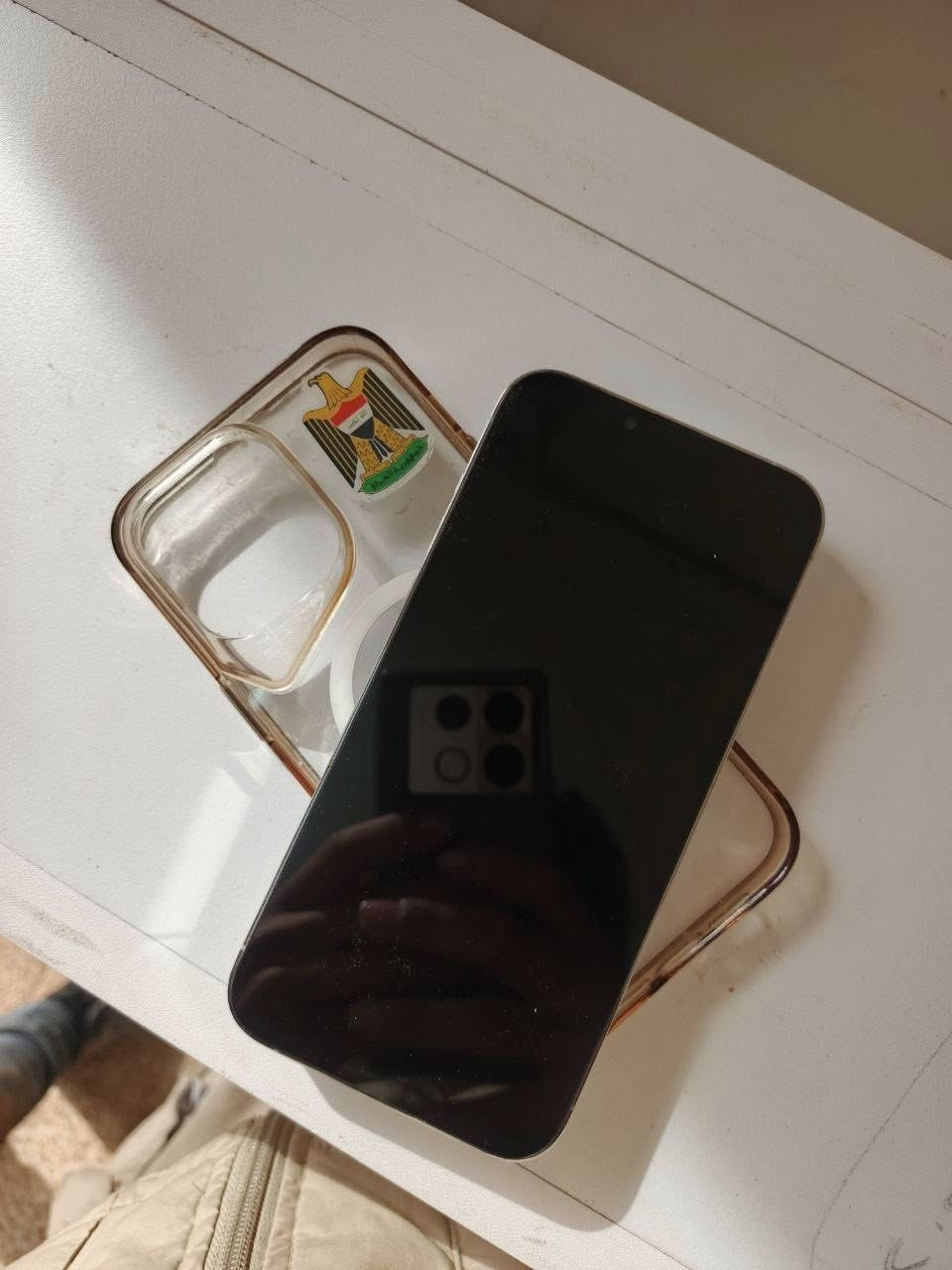 السلام عليكم
ايفون ١٣ برو ماكس 
الذاكره ١٢٨ 
البطاريه ٩٣ بلادي 
١٢٠ فريم بوبجي
تك سيم كارت ويا شريحه إلكترونيه يعني تكدر تشغل ١٠ سيمكرتات بي 
مبدل شاشه فقط وفيس إيدي شغال
نموذج m 
كامرات دمعه 
الجهاز الضهر مكسور من الداخل التبديل مالتو ب ١٠ 
الجهاز شرط شخطه مابي 
ألون ابيضّ 
السعر ٤٦٠ وبي مجال للطيبين 
رجاءً الماشراي لايعلق ولا يدخل خاص
للاستفسار خاص أو ***********
