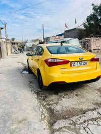 للبيع كيا فورتي موديل 2015 محرك دوش خير من الله سياره حادثها بنيد وجام...