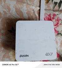 راوترمحمول شريكه زين مستخدم شهرين سعر25راقم تواصل07732427781