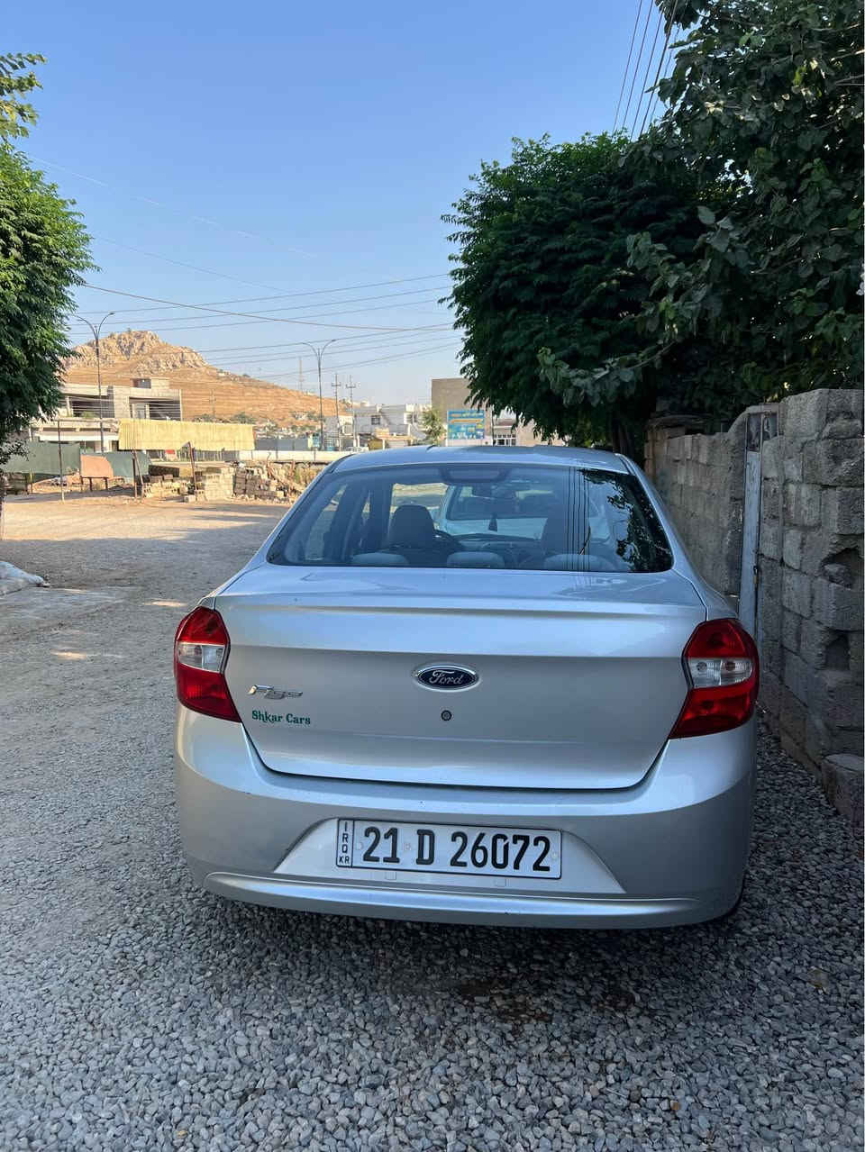 فۆرد فیگۆ ٢٠١٦ 
٩٥٠٠٠ ڕۆشتووە 
گێڕوو مەکینەی کەپس بە شەرت 
بێ بۆیاخە تەنها کەمێک ساردی هەی 
سەیارەیەکی زۆر پاک و بێ کێشەیە و زۆر بێ مەسرەفە 
سیعر: ٨٠ گەڵاو مەجال السليمانية, العراق


**إذا كنت صاحب هذا الإعلان وتريد حذفه لأي سبب، رجاءا أرسل رسالة إلى الدعم الفني**