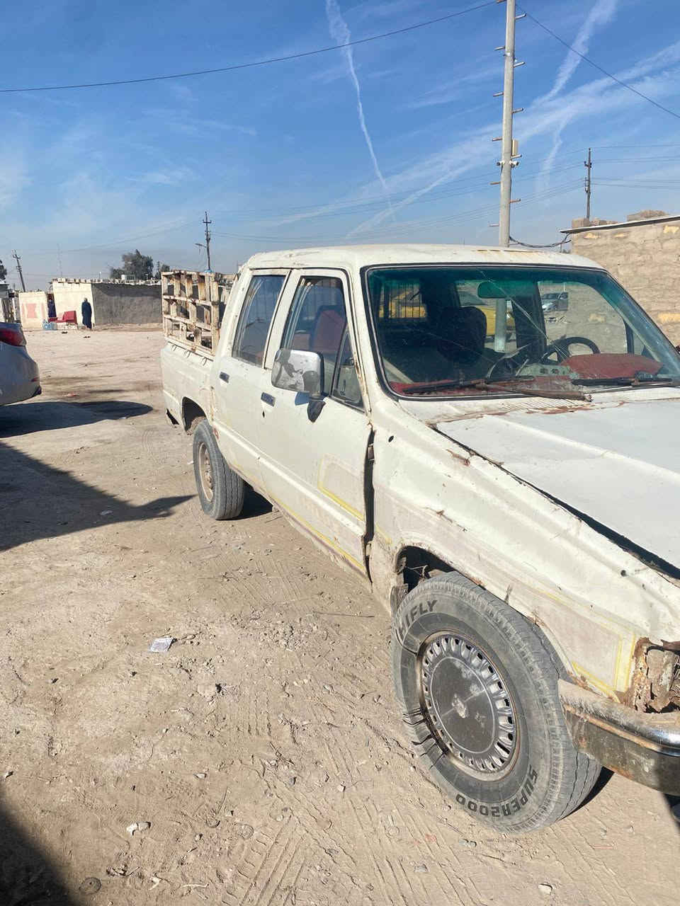 السلام عليكم
بيكم تيوته دبل قماره موديل 1988
رقم بصره الماني شاصي مكفول بدي شوف العين 
كير جديد مكينه مجفته 
العنوان البصره ابي الخصيب 
***********
