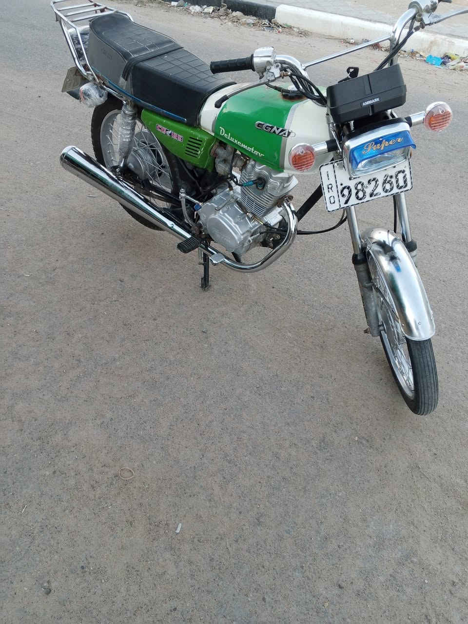 دراجه سيجي نامه للبيع رقم وسنويه موديل 20 نضيفه كلش كهربائيات كله شغاله رقم انكليزي بصره تحويل ثاني يوم السعر مليون و 450 مكاني بالزبير الشراي يتصل ***********
