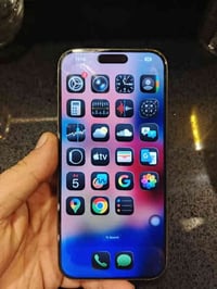 ايفون 16 برو ماكس مستعمل بطارية 98 جهاز كلش راقي ونضيف مال بيت طخة ماب...