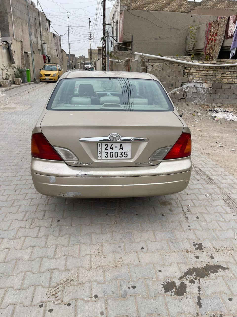 رقم الهاتف/***********
مکان سلیمانیە سیعر65ورقە بیمجال

تویتا اڤلون2001اصولی خلیجی  اوتوماتک محر6سلندر 3000الاف سنویە هزەجدیدە2028باسمی سیارەمصبغ عام جمالیە بدون حادث تبرید شاشە آیبات کهرباء بشرط شرط حاسبە حرلکل محافظات
صدرحدادی تایرات باتری جدیدە
تحویل مباشر،،،غرمات،،،، بشرط
