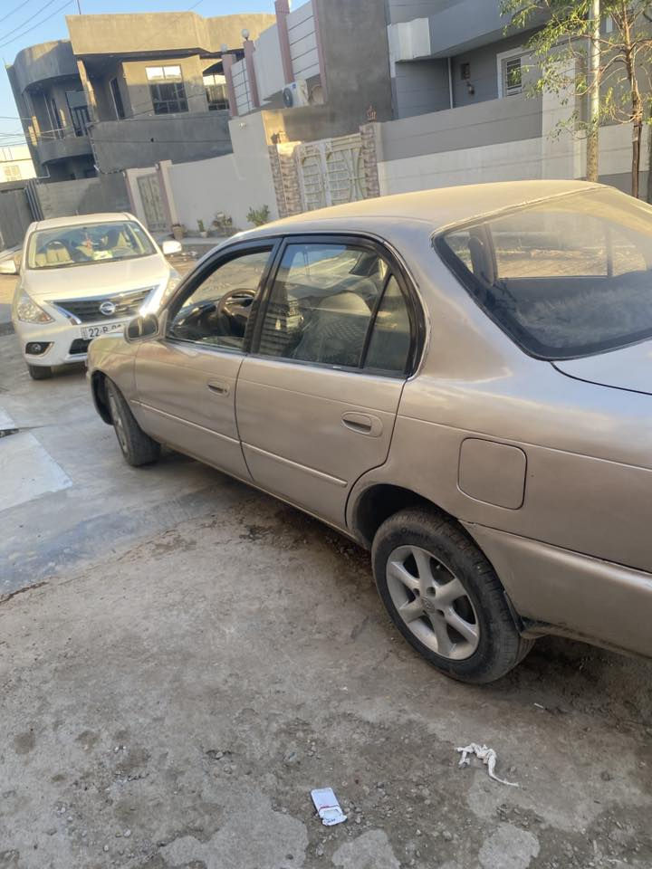 � للبيع تويوتا كورولا موديل 1994
🔹 اللون: سلفر (مصبوغة عام)
🔹 الحالة: سيارة نظيفة وما تحتاج صرف
🔹 السعر: 45 قابل للتفاوض البسيط

📍 المكان: ديالى / المقدادية
📞 الهاتف: ***********
