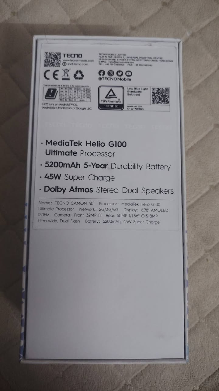 مكلف بلنشر سلام عليكم للبيع الجهاز كامون 40 شاحنه بلادي كارتونه موجوده ذاكرا 256 رام 8
جهاز كل عيب مابي شرط الفحص مستخدم قليل
سعر خاص
شراي يجي خاص لو يخابر *********** وتحياتي 🌹
