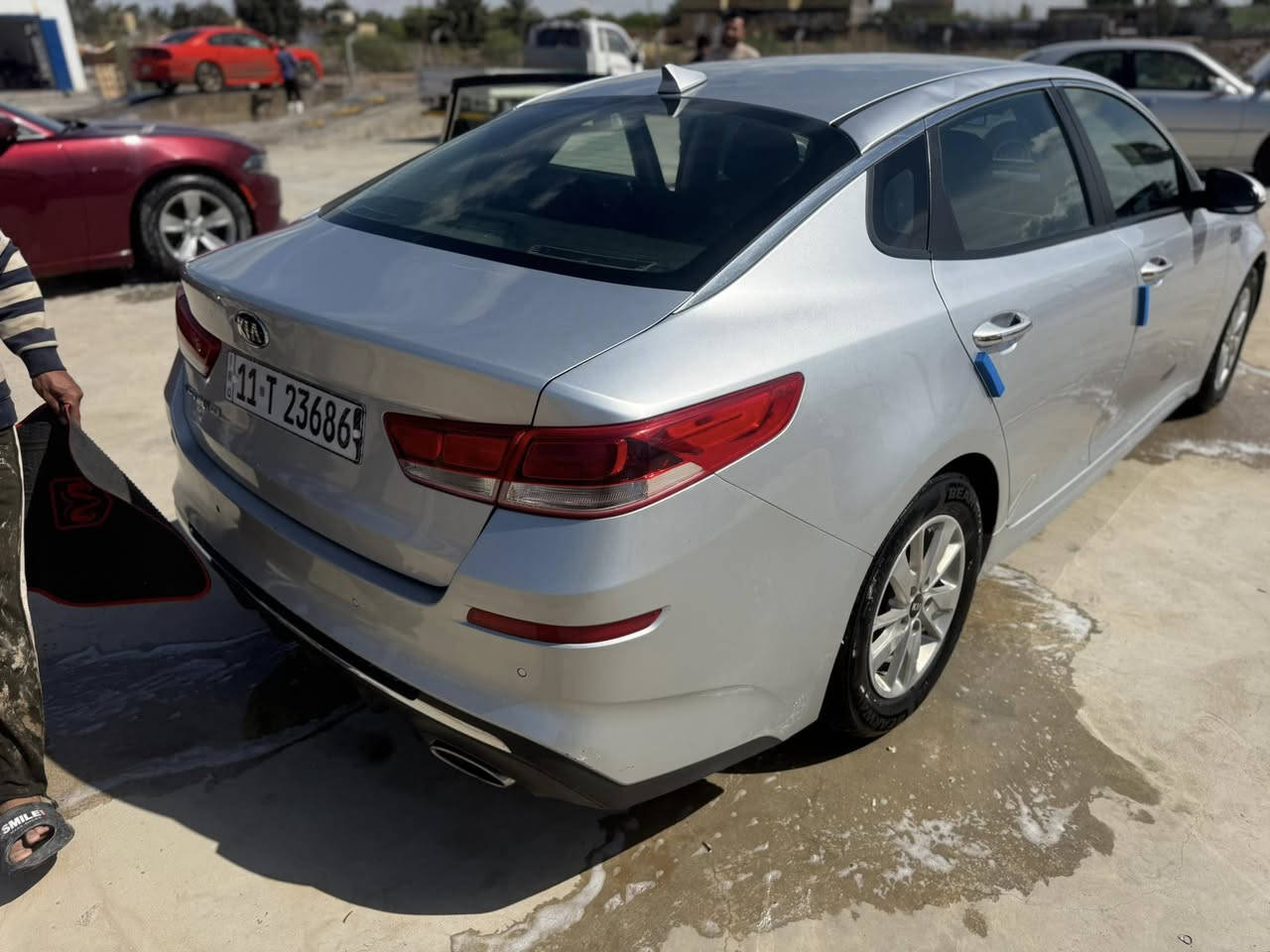 كيا أوبتيما ٢٠١٩
السياره جاهزه بيها شبر بالجاملغ  الأمامي
وصبغ القمامره اثر صقور طابوقه
***********
السعر ١٤٠ بيها مجال
ناصريه قضاء النصر
