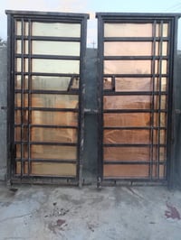 بيبان حديد ثقيل • ٩٠×٢٠٠سم • ذي قار شطره