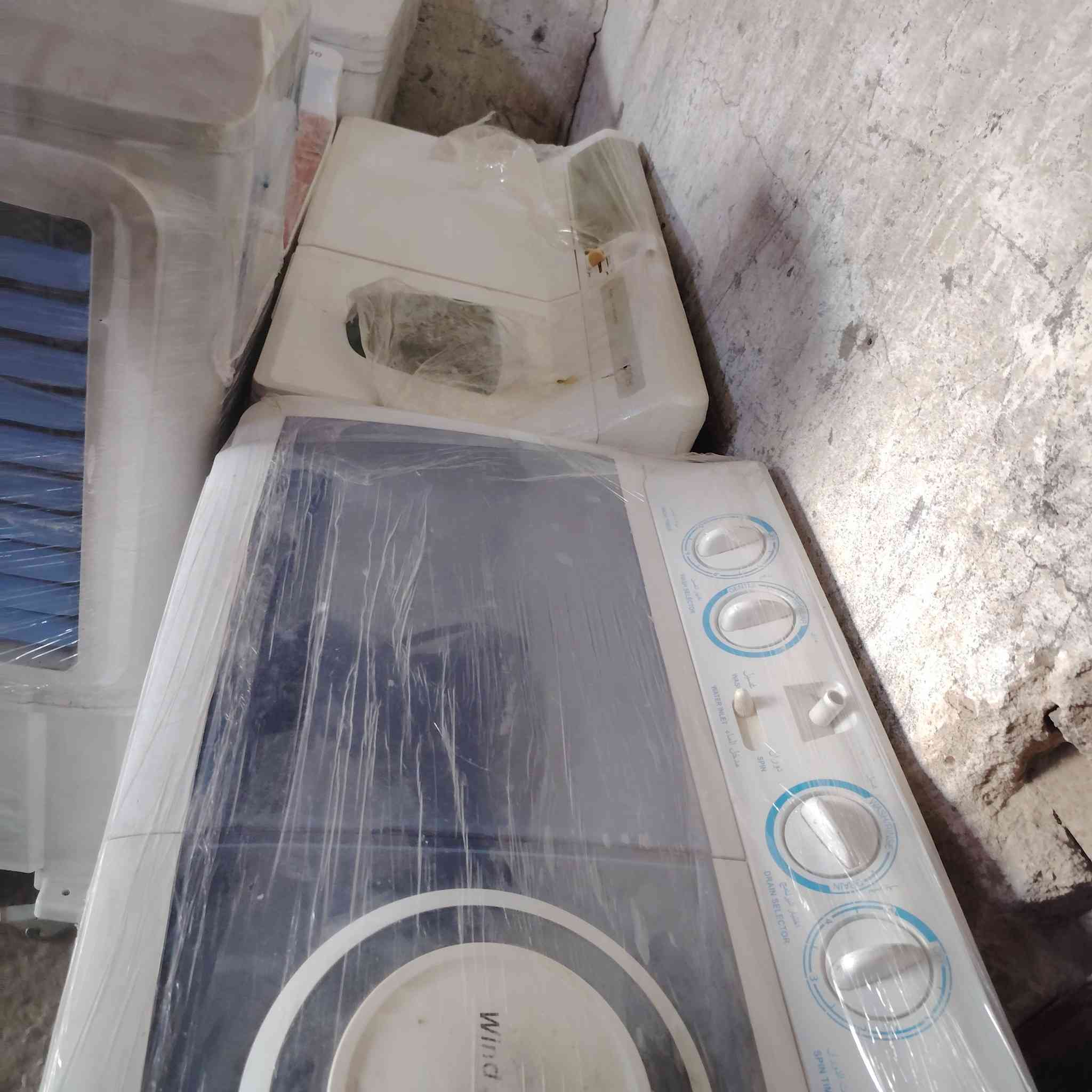 على بركة الله تم وصول وجبه جديده غسالات جميع الاحجام والانواع بانسب الاسعار مجمع بركات الصدرين الاستفسار ***********
