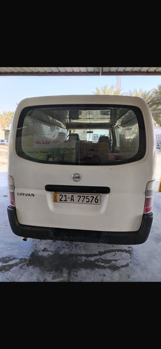 🚐 للبيع | نيسان يورفان فان حمل موديل 2011
نيسان يورفان فان حمل
موديل 2011
❄️ تبريد أمامي وخلفي
📍 رقم السيارة: السليمانية
✅ الحالة: ممتازة وجاهزة للعمل
📌 الموقع: ديالى

💰 السعر: 110 وبيها مجال للجادين

📞 للتواصل: ***********

