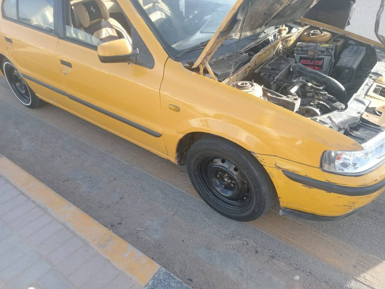 سلام عليكم سمند البيع موديل ١٢ ***********
