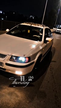 سياره سمند للبيع موديل 10 رقم الماني سنويه تصقط ب٢٠٢٩ سياره مكفوله محو...