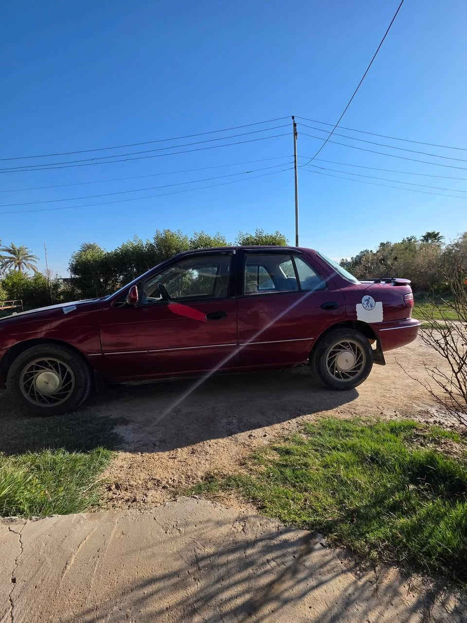 السلام عليكم سيفيه للبيع موديل 94 رقم بغداد السعر 30 وبيه مجال بابل ناحيه جبله 
***********
