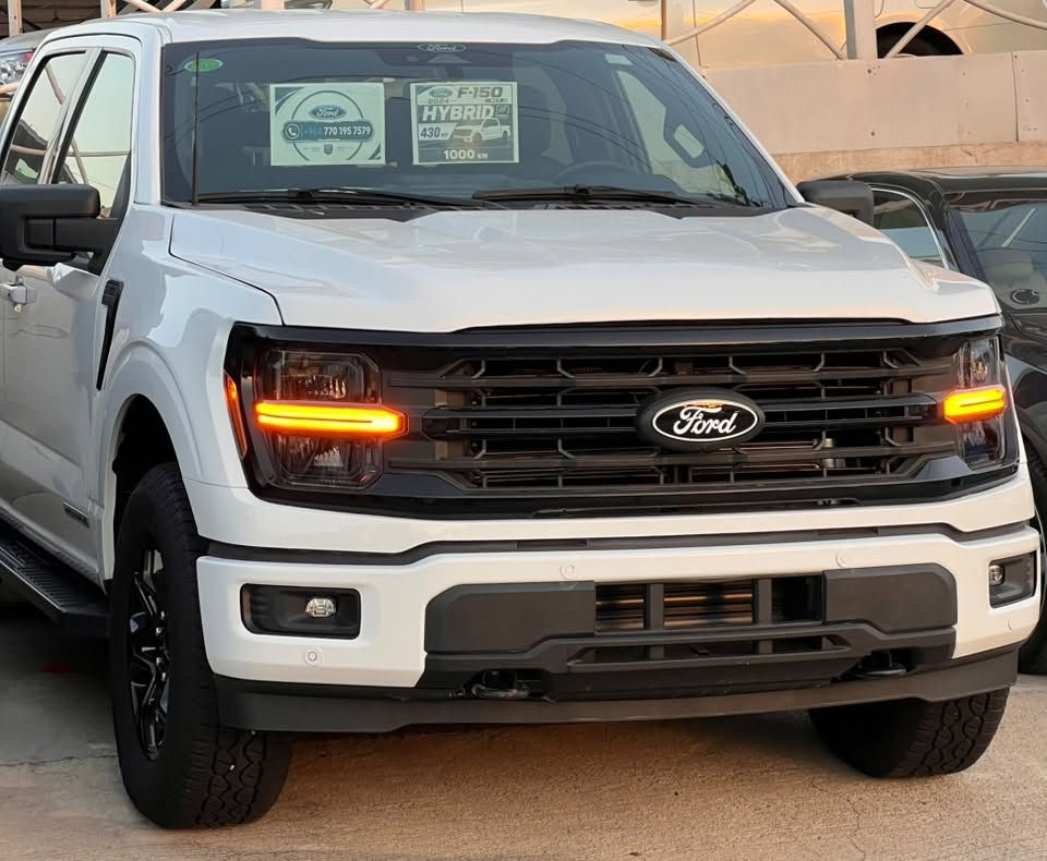 🚘 Ford F-150 XLT Hybrid 2024 🚘
🔥 2024 Ford F-150 XLT PowerBoost Hybrid
✅ بەکارهاتوو تەنها 1000 KM
✅ دۆخی نوێ (Like New)

⚙️ المواصفات:
• محرك 3.5L PowerBoost V6 Hybrid
• قوة 430 حصان
• عزم 773 نيوتن.متر
• ناقل حركة أوتوماتيكي 10 سرعات
• نظام دفع رباعي 4×4
• شاشة لمس 12 إنج
• Apple CarPlay & Android Auto لاسلكي
• كاميرا خلفية
• حساسات أمامية وخلفية
• مثبت سرعة
• تشغيل السيارة بالبصمة (Push Start)
• دخول ذكي (Keyless Entry)
• مقاعد قماش فاخرة
• مقود متعدد الوظائف
• تحكم بالمناخ (A/C)
• مرايا كهربائية
• إنارة LED
• جنوط ألمنيوم
• نظام المحافظة على المسار
• نظام التحذير من الاصطدام الأمامي
• نظام مراقبة النقطة العمياء
• نظام Pro Power Onboard
• سحب قوي وقدرة عالية للتحميل والقطر  

💰 السعر: 37,000 دولار

📍 الموقع: السليمانية

📞 للاستفسار:
***********
***********
