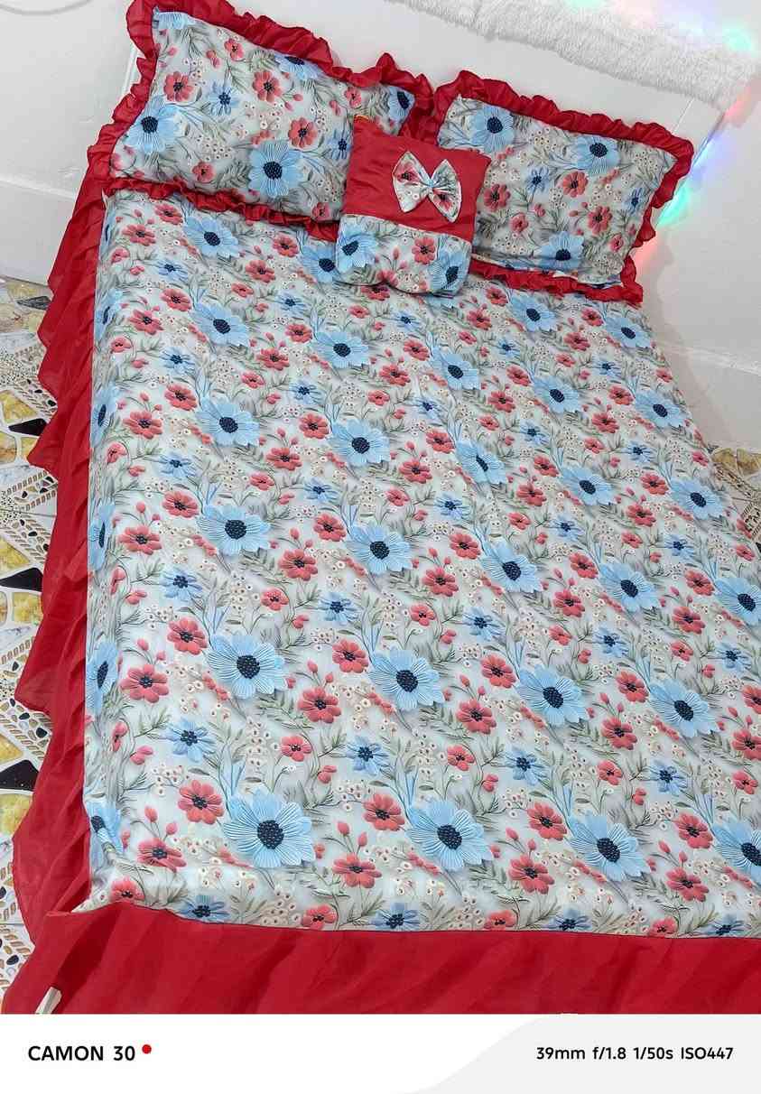 كل فرشه وسعره
الفرشه مشغوله اوفر من الداخل
لاستيك من جهتين 
وجوه المخاد سحابه 
توصيل كل المحافظات


**إذا كنت صاحب هذا الإعلان وتريد حذفه لأي سبب، رجاءا أرسل رسالة إلى الدعم الفني**