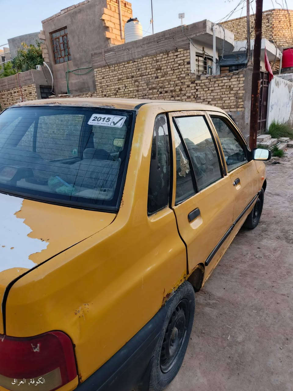 السلام عليكم سايبة موديل 2009 مكينة وكير خير من الله  السعر 10 وبيهه مجال
مكاني كوفه 
***********
