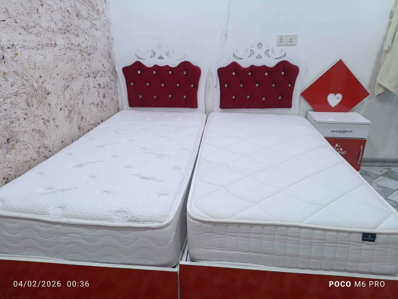 سلام الله
غرفه نوم للبيع اي عيب مابي جديد نضيف شراي تعال خاص عنوان كركوك


**إذا كنت صاحب هذا الإعلان وتريد حذفه لأي سبب، رجاءا أرسل رسالة إلى الدعم الفني**