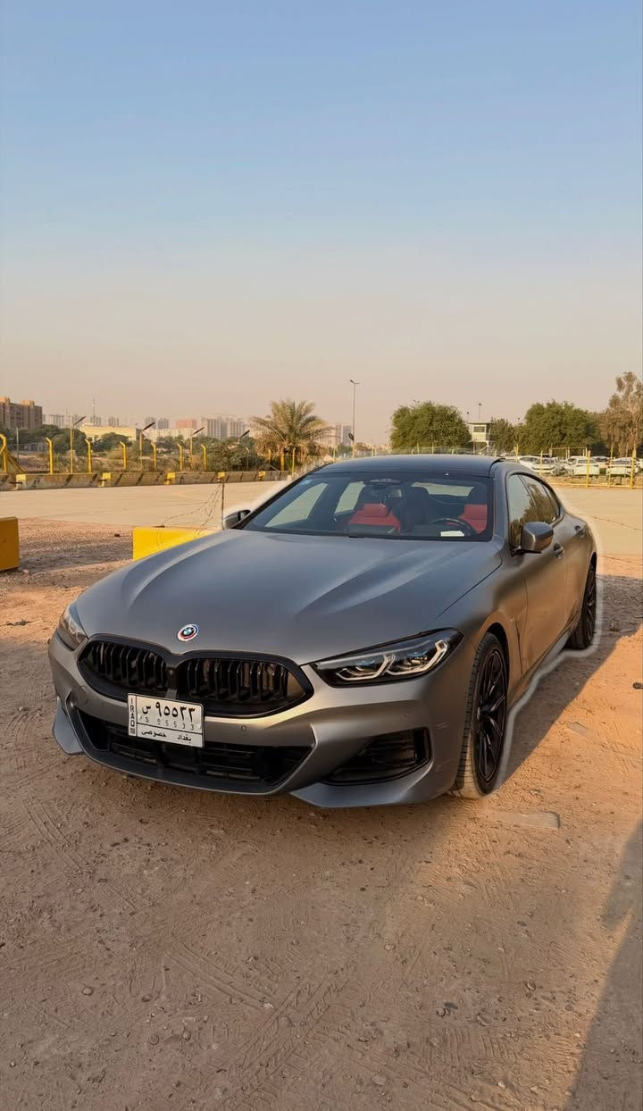 وكاله العروش BMW 840i
السيارة موديل 2023 
ماشية 26000km
السيارة لونها مات individual 
وعليها ppf مات 
بيها رصعة بسيطة بباب السايق
بس الكشر كلشيء مابي وغير هذا السيارة نظيفة 
للاستفسار واتس اب (***********
مكان السياره  الجادريه 
السعر  65.000 $
