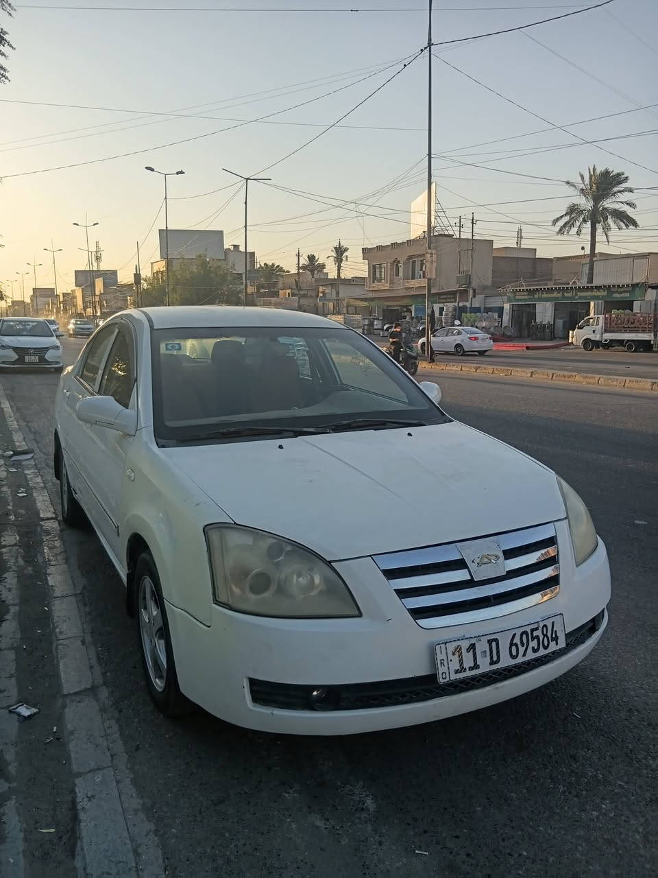 بيع مستعجل شيري A5 موديل ٢٠١٠
بيها فقط جملغ صبغ ولباقي مكفول مكينه كير خير من الله تخم تاير صدر أمامي خلفي جديد تبريد ثلج رقم بغداد نكليزي بسمي 
السعر ٣٣ مكاني بغداد البياع الشراي يتصل 
***********
