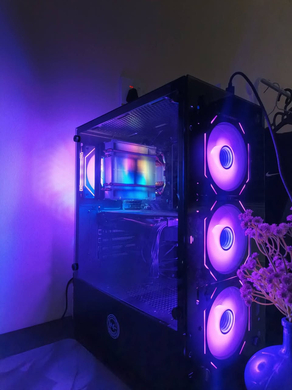بيسي ابيع كامل
Rtx 2060
R5 5600
Ram 16
Ssd 512
كيس 4 van

وماوس وكيبورد وماوس باد
وسماعات 

وميز كيمنق 

ويده كيم سير 

وشاشه asus 120 hz

كامله ب مليون وبيه مجال حك الجيه 

لايوجد توصيل لايوجد توصيل

مكاني الانبار الفلوجه تريده تعال اخذه 
رقمي ***********
