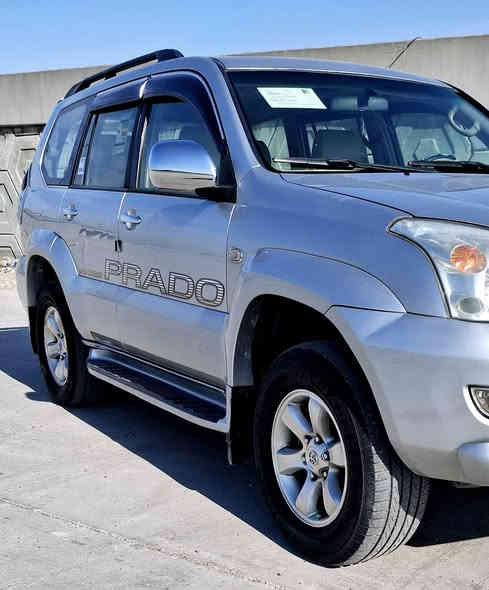 من رخصت مدير الكروب المحترم السلام عليكم تويوتا برادو  ٢٠٠٧  وارد خليجي رقم بغداد دولي بسمي تحويل مباشر  شركه الساير  VX فول مواصفات فتحه سقف ٦ سلندر كراسي جلد كهرباء فور ويل سبعه راكب ثلاث قطع تبريد حساس خلفي مسجل سيدي ٦ اقراص داخل  عسلي صاج  السياره مكفوله بدون حادث بدون تبديل بدون فتح بيهه بنيد كلير فقط اثر جراد كير مكينه شرط مامفتوحات صدر أمامي وخلفي نضيف تخم تاير تبريد ثلج تتدفة شغاله السعر (   ١٦٣  ) بيهه مجال الاتصال   *********** مكان بغداد
