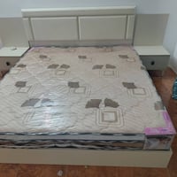 غرفه جديده ما مستخدمه اااابد مع دوشك جربايه ام المخزن السعر 550  الاتص...
