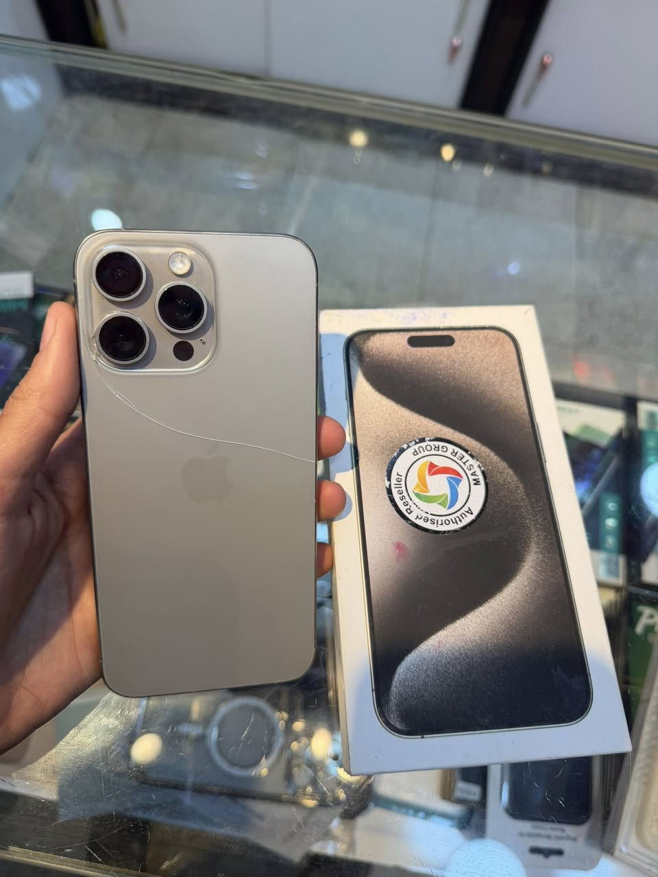 15proMax
ذاكره 256

بطاريه 89

 مشحون 548

مال ماستر 

تلفون فقط فطر بالضهر بسيط 

لباقي كفاله 

عنوان : بغداد الزعفرانيه

السعر ؛875 وبي مجال بسيط 

***********
