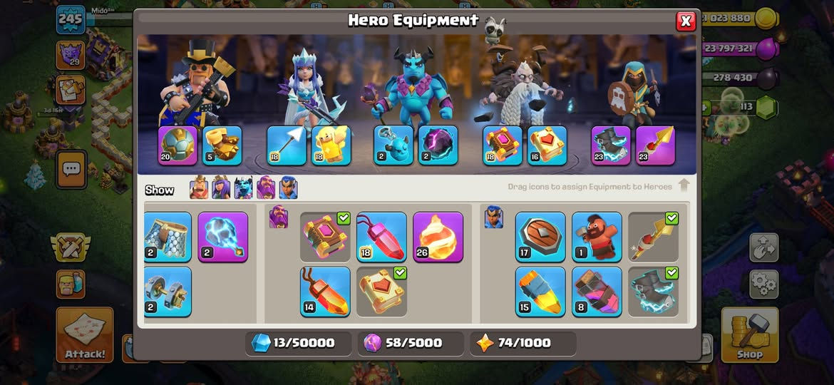 السلام عليكم
قرية تاون ١٦ ماكس كل شي جاهزة لتطوير ١٧ 
معدات فول القرية ما ناقصها شي سعرها ٦٠ الف 
مكاني الموصل
 ولباقي التفاصيل تعال خاص


**إذا كنت صاحب هذا الإعلان وتريد حذفه لأي سبب، رجاءا أرسل رسالة إلى الدعم الفني**