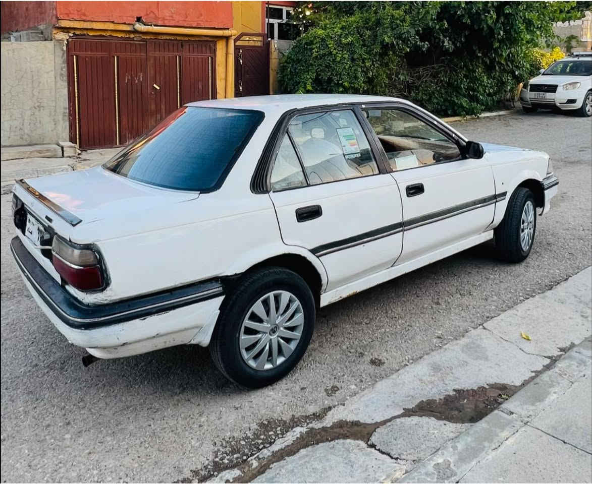 بۆفرۆشتن کرۆلا 
مۆدیل 1992
مەکینە 16
گیروومەکینە بەشەرت 💯💯
یەک هەفتەیە مەکینەی تازەم کردۆتەسەر💯
ئارم پلاسیک سلیمانی 
چوارتایەو ویلی لۆکی لەسەرە 
کلاج وعەینەی لۆکم کردۆتەسەر 
گەرمی لەیت فلچەی بەشەرت 
سعری: 16معامەلە
شوین: پیرەمەگروون 
*********** ڤایبەر و وەتس ئاپی لەسەرە
