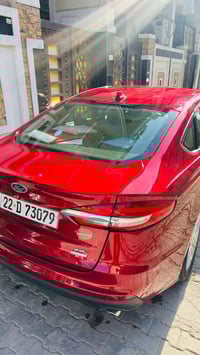 فورد فيوجن 2019 محرك 1500 تيربو  سيارة نظيفة جدآ  حادثهة بنيد مصبوغ فق...