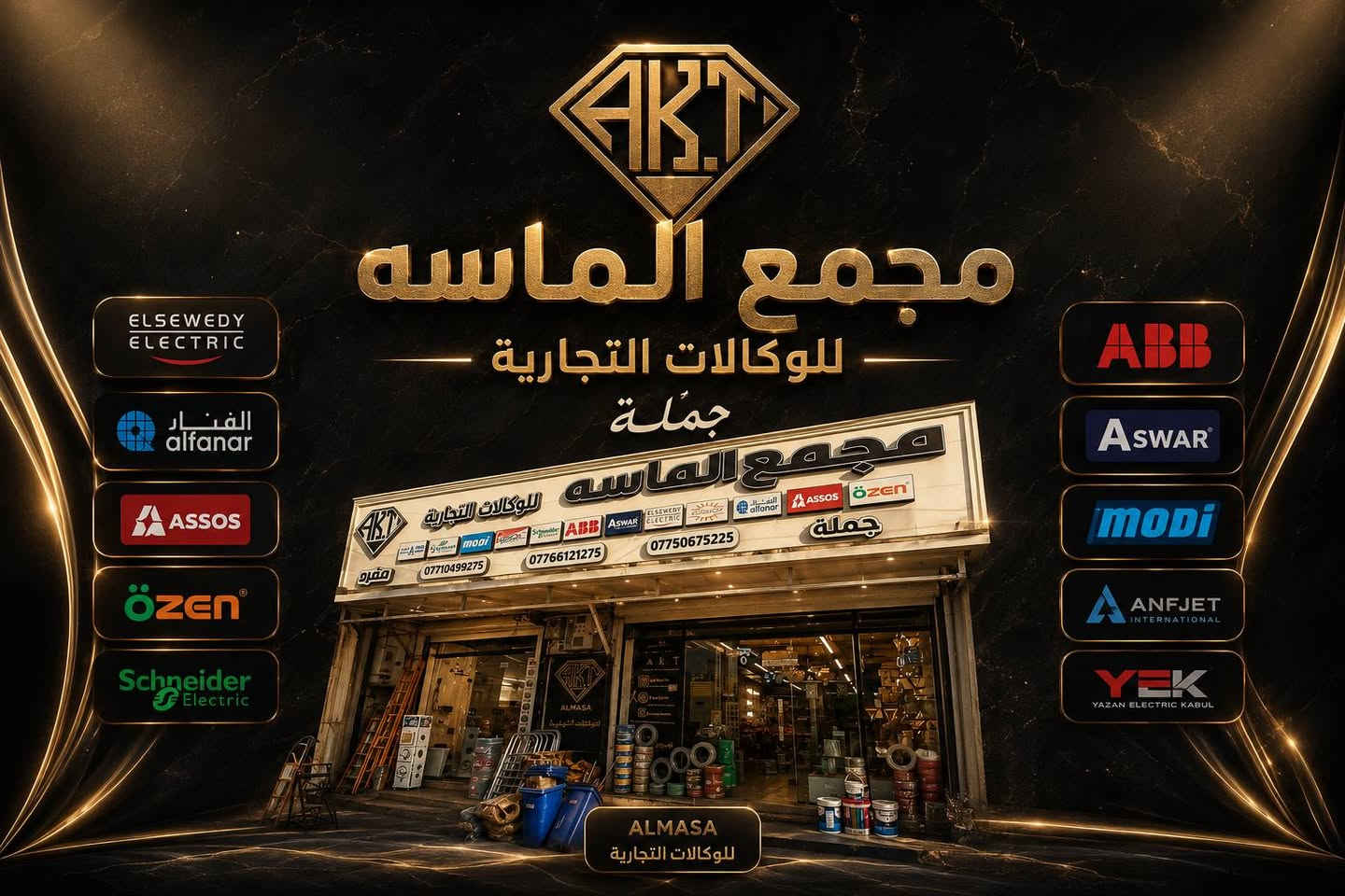 يالله ماطور شمجي ابو النص عادي سعر 27 الف جمله ومفرد والرزق على الله رقم
*********** مكاني بغداد الشعب شارع الأسواق المركزيه مجمع الماسه
